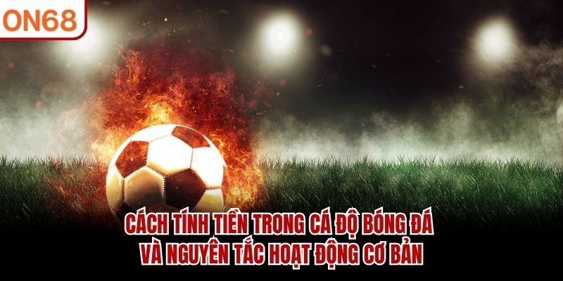 Cách tính tiền trong cá độ bóng đá