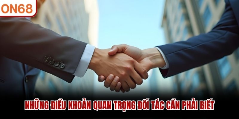 Những điều khoản quan trọng đối tác cần phải biết đại lý on68