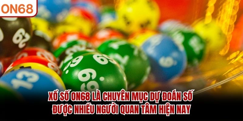 xổ số on68